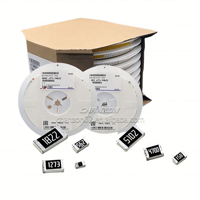 Original 0603 0805 1206 1812 SMD Resistors 0.3 10 150 1.8K 2K 2.2K 3.9K 27K 200K Ohm 1% R018 1R0 151 202 221 Power Resistor SMD