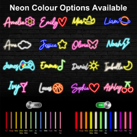 Letrero de Neón Acrílico ESann, Letrero de Neón LED Personalizado, Letrero de Neón de Feliz Cumpleaños, Envío Directo para Fiestas