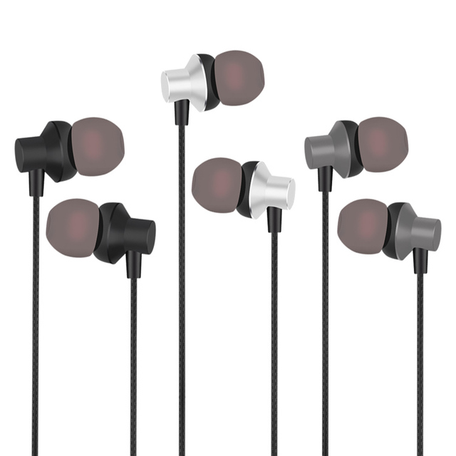 Factory Wholesale Headphones Wired Headphones 3.5mm Headphones with Microphone Stereo Headphones Compatible with Phones