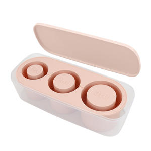 Bac à glaçons en silicone personnalisé en forme de <span class=keywords><strong>triangle</strong></span> avec 3 cylindres creux pour gobelet Stanley - Product Image 6