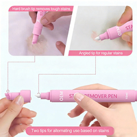 Stylo détachant pour taches liquides sur tissus colorés avec logo