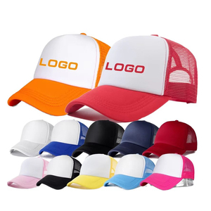 Fast Delivery Snapback Polyester Baseball Caps Curved Brim Buckle Closure Silk Screen Printed Hat Promotional