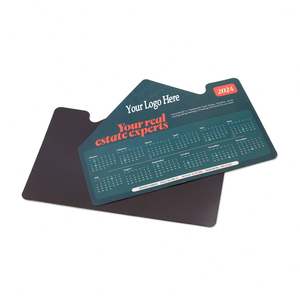 Aimants de réfrigérateur publicitaires personnalisés en gros avec logo, impression sur tableau magnétique calendrier et tableau noir - Product Image 2