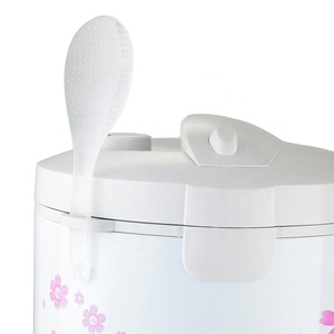 หม้อหุงข้าวพกพาแบบดีลักซ์จากโรงงานโดยตรง พร้อมถ้วยตวง สีขาว ขนาด 1.0-2.8 ลิตร พร้อมที่ตักข้าว เครื่องใช้ไฟฟ้าขนาดเล็กในครัว รุ่นดีลักซ์ อี - Product Image 5