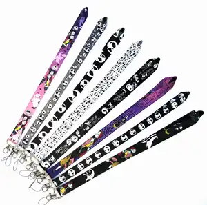 High Quality Embroidered Lanyard Cotton ID card Sports Teams Silk Animals Lanyards
