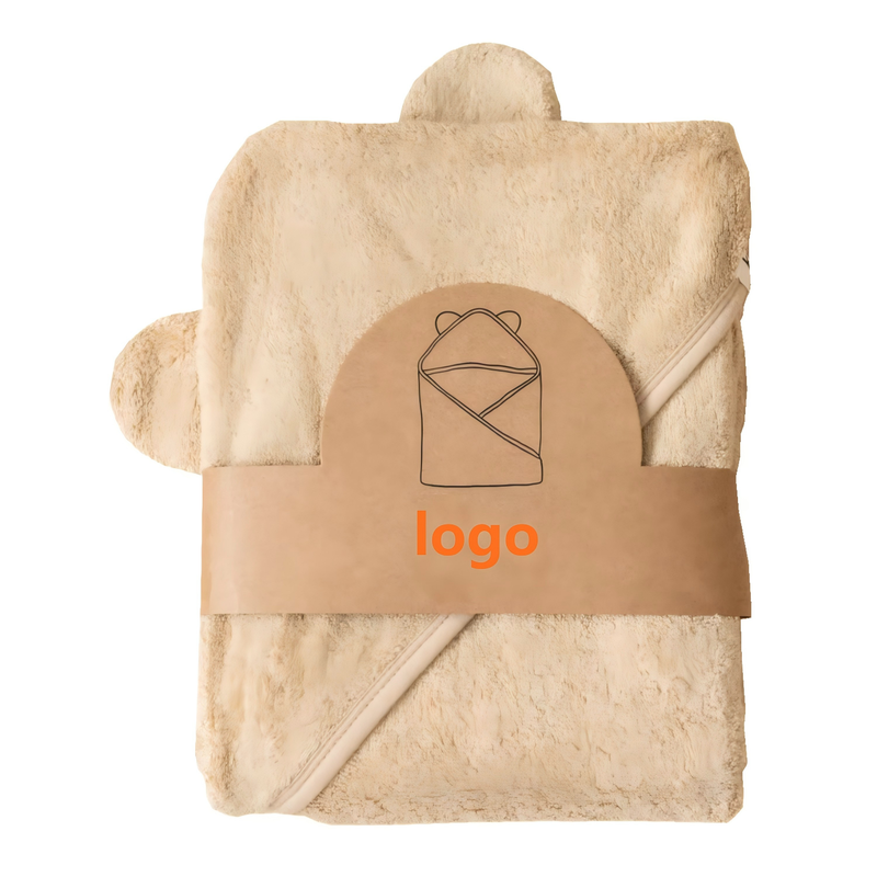 Eco friendly Absorbent Bamboo Baby Hooded