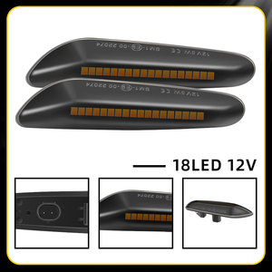 Luz LED de señal de giro dinámica, indicador lateral para BMW E81, E82, E87, E88, E90, E91, E92, E93, E46, M3, E60, E61, serie 3X - Product Image 4