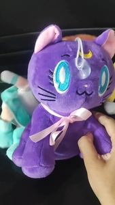 ตุ๊กตาการ์ตูนอนิเมะเซเลอร์มูนน่ารัก ขนาด 20-25 ซม. ตุ๊กตาแมวดำลูน่าสำหรับเครื่องคีบตุ๊กตา - Product Image 6