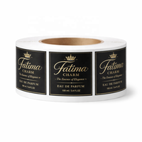 Bouteilles de parfum de luxe personnalisées, étiquettes imprimées, autocollants, Frasco De Perfume, estampage à chaud en or, logo en relief, autocollants, étiquettes
