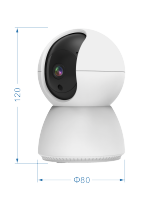 Offres Spéciales 2MP/3MP TUYA rotation caméra de sécurité intérieure sans fil Mini bébé Wifi caméra
