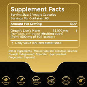 Органический экстракт Львиной грвы - Product Image 2