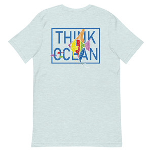 เสื้อยืดปักลายปลาทะเลเรืองแสง Think Ocean Fish - Product Image 2