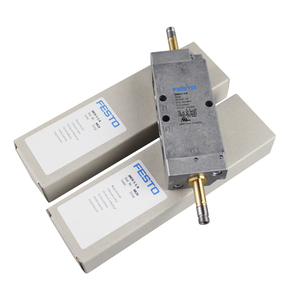Válvula Solenoide Neumática FESTO de 2 Posiciones y 5 Vías JMFH-5-1/4-1/8-3/8-1/2-B-S para Automatización Industrial - Product Image 1