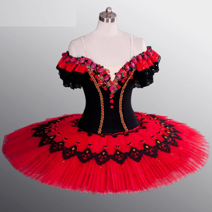 Red Spanish Pancake <strong>Tutu</strong> <strong>Ballet</strong>- <strong>Tutu</strong> Costumes Wholesale Women <strong>Ballet</strong> Skirt Costumes Red Sugar plum fairy <strong>Ballet</strong> <strong>Tutu</strong> - Product Image 4