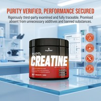 AegleWell OEM Creatine Monohydraat Micronized Creatine Poeder Spierkracht Prestatie Uithoudingsvermogen Gym Fitness Groothandel