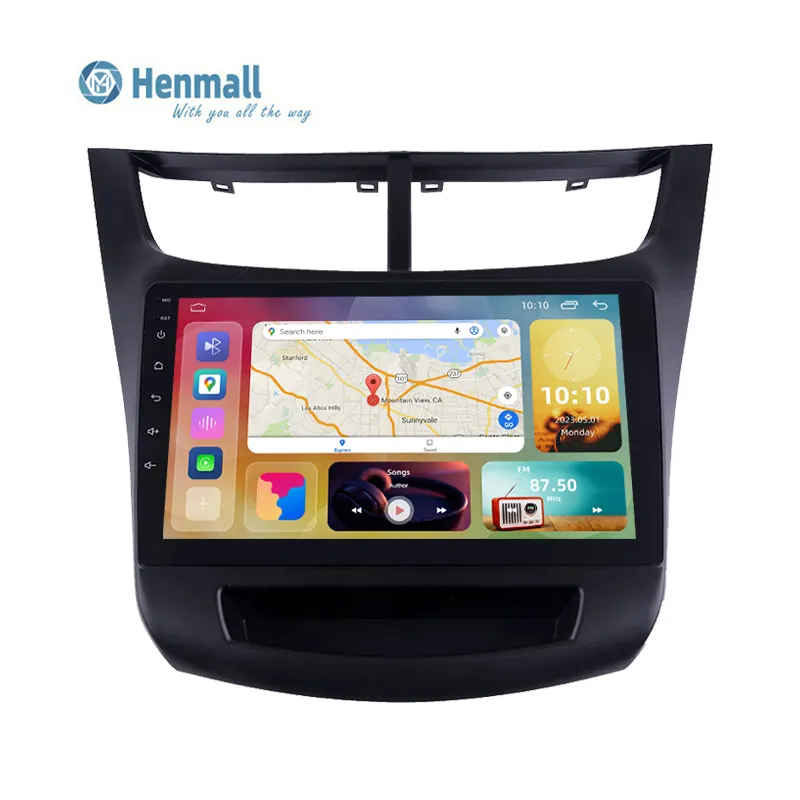 HENGMALL Android lecteur dvd de voiture pour Chevrolet Sail 2015-2018 autoradio android stéréo gps navigation wifi BT IPS écran