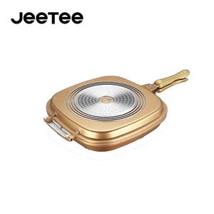 Nouveau design de Grill Double face en aluminium, poêle antiadhésive, meilleur appareil à Induction du barbecue, pour les restaurants, les hôtels, à domicile - Product Image 5