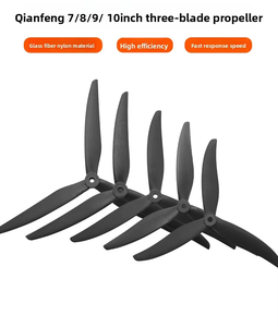 Hélices Gemfan 7040/8040/9045/1050 de Tres Aspas para UAV, Tamaños 7/8/9/10, Fibra de Vidrio/Nylon, Carga Pesada - Product Image 1