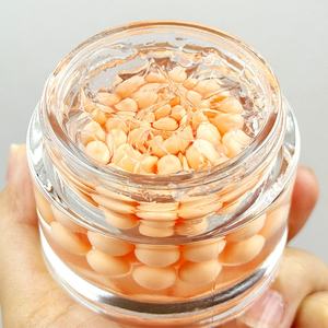 <span class=keywords><strong>Crema</strong></span> Facial con Cápsulas de Colágeno, Vitamina C y B5, con Perlas de Naranja, Antioxidante, Iluminadora, Antienvejecimiento, para Uso Diario - Product Image 1