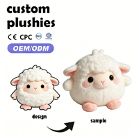 Peluche pingouin mignonne personnalisée OEM ODM, jouet en peluche doux, poupée animale de dessin animé personnalisée, cadeau promotionnel unisexe pour fête