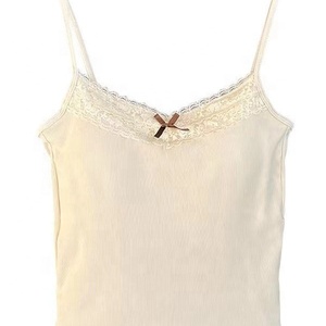 Женский Кружевной серый топ - Product Image 5