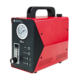 Détecteur de fuite de fumée Anycar F8+ DC12V en mode turbo avec manomètre (2 bars) et garantie de 12 mois pour automobiles - Product Image 1