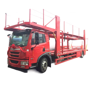 Xe vận chuyển xe tải faw 4x2 Xe tải vận chuyển xe tải 5 vị trí với động cơ diesel Cummins - Product Image 1