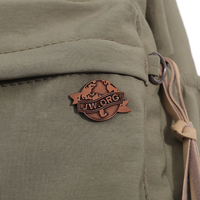 Broche en métal émaillé avec monogramme JW ORG Broche de style unisexe Accessoires de bijoux Idée cadeau