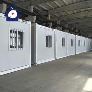 Casa contenedor de paquete plano con aislamiento móvil barata prefabricada de alta calidad personalizada casas de refugio modulares sostenibles en Zhengzhou - Product Image 3