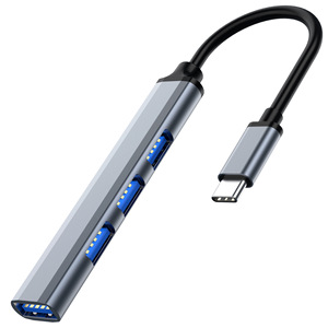 Pastall multifuncional 4-8 puertos USB 2,0/3,0 adaptador de concentrador divisor de concentrador de aluminio para ordenador portátil Monitor Stock - Product Image 2