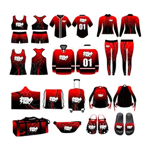 One-Stop Custom Cheer Warming-Up Jack Leggings Outfit Cheerleading Oefenkleding Groothandel Cheerleading Uniform