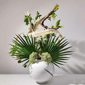 FENGSHUI-CAISHEN Bouquet de fleurs artificielles en soie haut de gamme, fleurs artificielles en vase, plantes artificielles d'intérieur et d'extérieur - Product Image 6