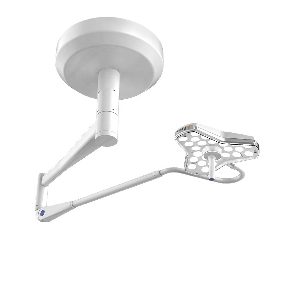 Zenva Veterinary Ceiling LED Operating Light Ceiling Medical Examination Lamps Surgical Scialitic Lamp
