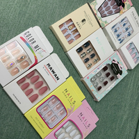 Boîte personnalisée pour faux ongles prêts à être expédiés, emballage pour pointes d'ongles