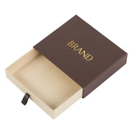 Boîte de rangement créative pour parfums, coffret cadeau vide haut de gamme pour cosmétiques et bijoux, boîte coulissante avec gaufrage et impression UV