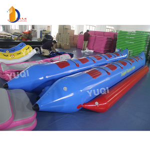 Jouets aquatiques gonflables d'usine YUQI, jeux aquatiques flottants, bateau <span class=keywords><strong>banane</strong></span> pour enfants et adultes - Product Image 3