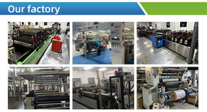 Máquina de fabricación de bolsas de papel de plástico biodegradable de sellado lateral medio de tres lados de alta velocidad completamente automática precio para paquete de alimentos - Product Image 5