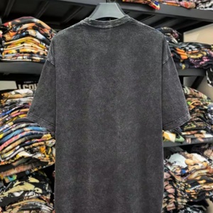 Mens <b>Y2K</b> Oversized Graphic Print Tees 100% Cotton O-Neck T <b>Shirts</b> Soft Breathable Washed Vintage Streetwear Knitted Clothing - Product Image 2