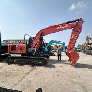Excavatrice sur chenilles Hitachi d'occasion de 12 tonnes, mini-excavatrice Hitachi d'occasion Zx120 Zx120-3 à vendre - Product Image 3