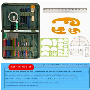 Juego de Herramientas de Cartografía DF 81, Herramientas Topográficas, Herramientas para Marcar Latitud y Longitud, Reglas de Comando, Juegos de Herramientas de Cartografía - Product Image 6