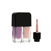 Vernis à ongles peel-off 2-en-1 Private Label, vegan, longue tenue, séchage rapide, pour manucure professionnelle