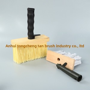 Customized OEM Synthetic Fiber Ceiling & Floor Cleaning <b>Brush</b> with Wooden Handle for Dust Removal-Multi-Purpose Use - Product Image 4