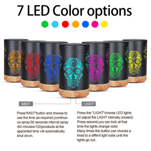 Difusor de Aroma con Forma de Calavera, 100 ml, Mini Humidificador USB con Luz LED para el Hogar - Product Image 5