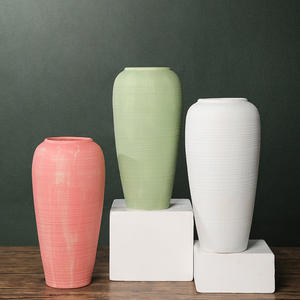 Vase à fleurs en céramique Art Déco, style <span class=keywords><strong>pot</strong></span> <span class=keywords><strong>de</strong></span> Fujian, vase <span class=keywords><strong>de</strong></span> table ou <span class=keywords><strong>de</strong></span> sol, <span class=keywords><strong>pot</strong></span> hydroponique pour lys - Product Image 1