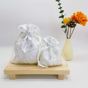 Bolsas de Regalo Personalizadas con Cordón de Poliéster Ecológico para Fiestas - Product Image 4