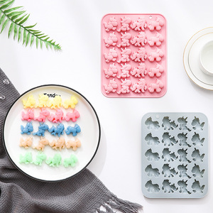 Moules à gâteau en silicone à thème licorne, de qualité alimentaire, réutilisables, mignons, en silicone magnétique, pour chocolat, bonbons et glaces, DIY - Product Image 5