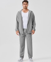 Haut de gamme survêtement veste survêtement pantalon 2 pièces ensemble survêtement Camping en plein air coupe-vent doux respirant léger ensembles de sport