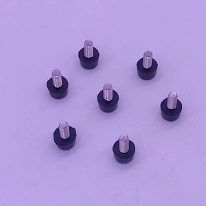 家具や電子機器用のカスタマイズ可能なミニ滑り止めレベリングフィート、ネジ付き調整可能なゴム製品、OEM/ODM対応 - Product Image 5