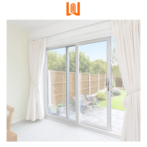 Wanjia nhà bên ngoài sân cửa trượt <span class=keywords><strong>uPVC</strong></span> kính lối vào cửa trượt - Product Image 3