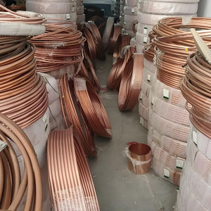 Tubería de Cobre Recta de Latón de Grado Refrigeración, Tamaño Personalizado, <span class=keywords><strong>3</strong></span>/8\", <span class=keywords><strong>1</strong></span>/4\", <span class=keywords><strong>1</strong></span>/2\", para Aire Acondicionado y Refrigerador - Product Image 5